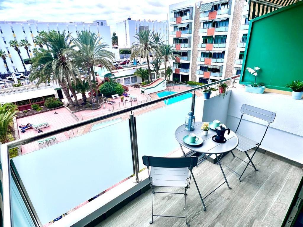 Fm Beach Home - Renovated Apartment With Swimming Pool Near Maspalomas Dunes & Beach Плайя-дель-Инглес Экстерьер фото